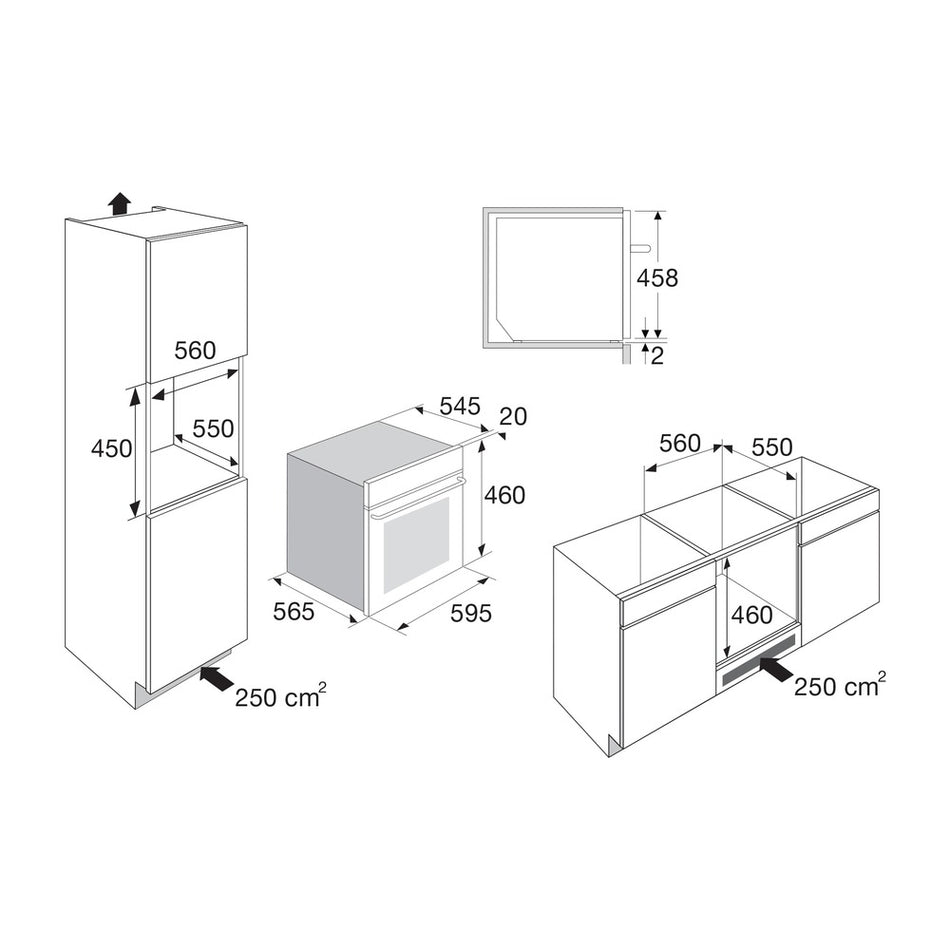 Etna Combi Magnetron nis 45 cm CM244RVS-738821