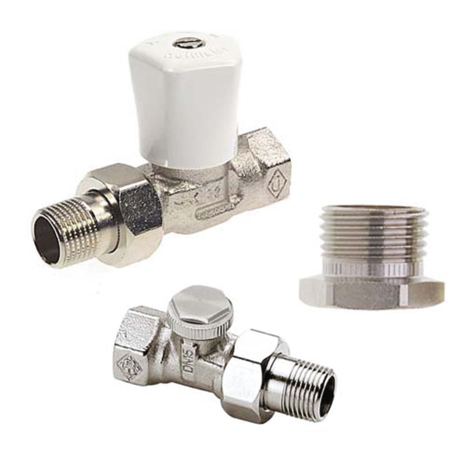 Heimeier Radiatoraansluitset Recht 1/2"-739059