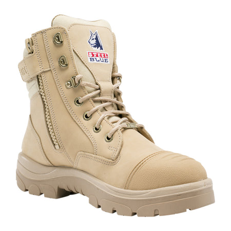 Steel Blue Veiligheidsschoen Southern Cross Zip S3 Beige-740350