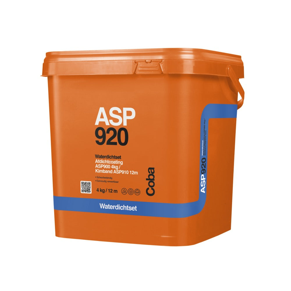 Coba ASP920 Waterdichtset Coating 4kg Kimband 12m-740505