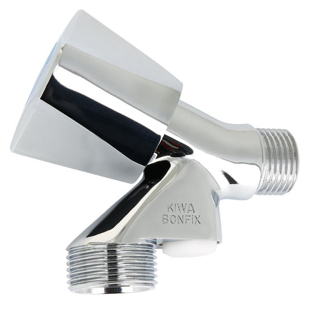 BONFIX Wasmachinekraan met chromen knop inclusief beluchter en keerklep-740986