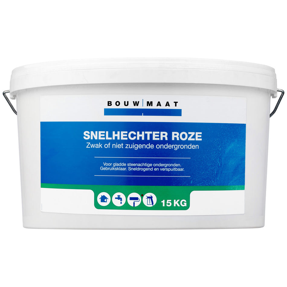 Bouwmaat Primer Snelhechter Roze 15kg-741254
