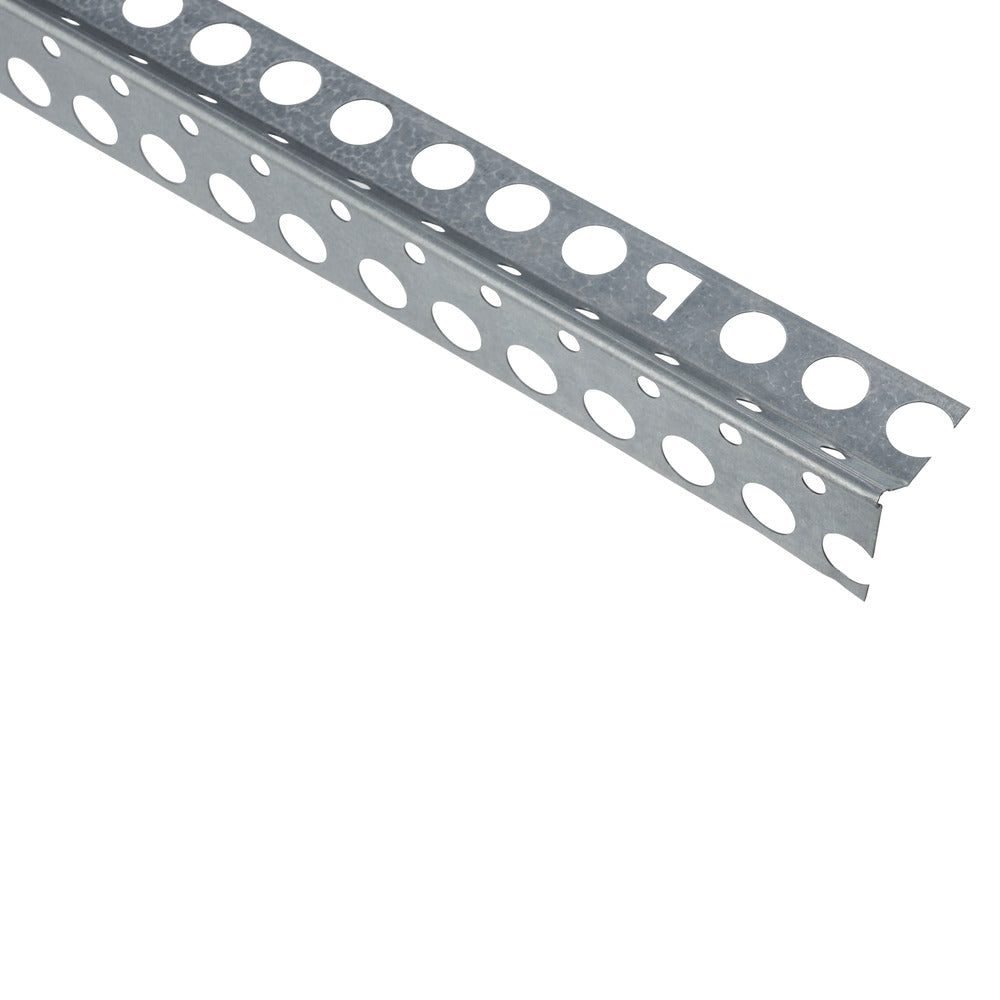Protektor Hoekprofiel Ongelijkzijdig 1058 verzinkt staal verloopdikte stuc 8-2 mm 260 cm-742308