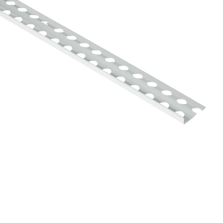 Protektor Stucstopprofiel Aluminium Wit Stucdikte 300cm-742315