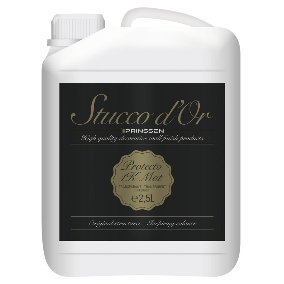 Stucco d'Or Coating Protecto 1K Binnen Mat Transparant 2,5L-742510