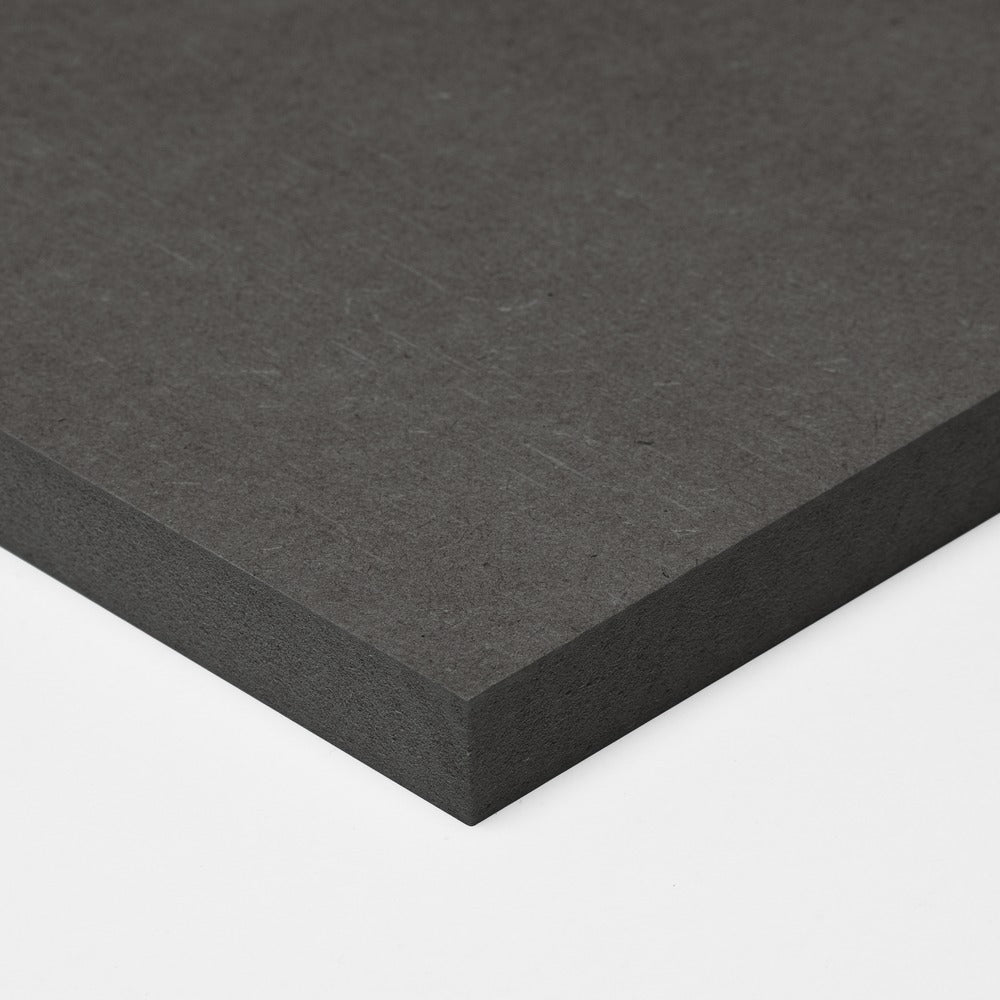 MDF Plaat Zwart 2440x1220x12mm 70% PEFC-742583