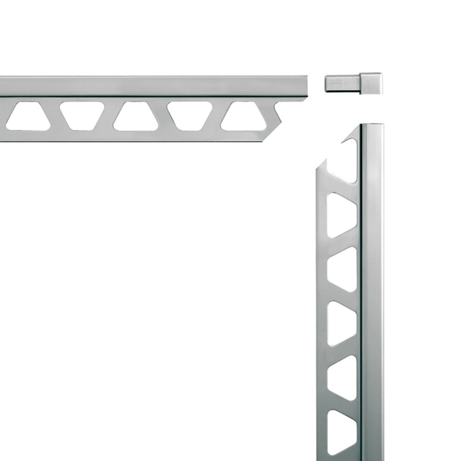 Schlüter Hoekstuk Tegelprofiel ED-Q125E RVS 12,5mm-742697