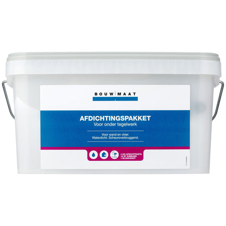 Bouwmaat Afdichtingsset Coating 4kg Kimband 12m-742806