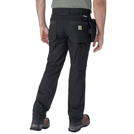 Carhartt Werkbroek Steel Cargo Multipocket Zwart-746114