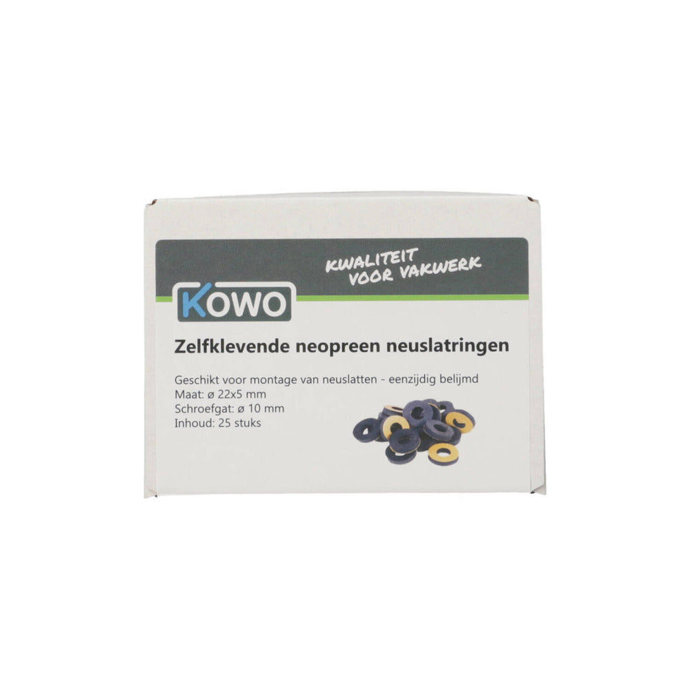 KOWO Neuslatring neopreen 25 stuks-747907