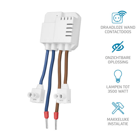 KlikAanKlikUit Ingebouwde Mini Hoofdschakelaar AWS-3500S-747982