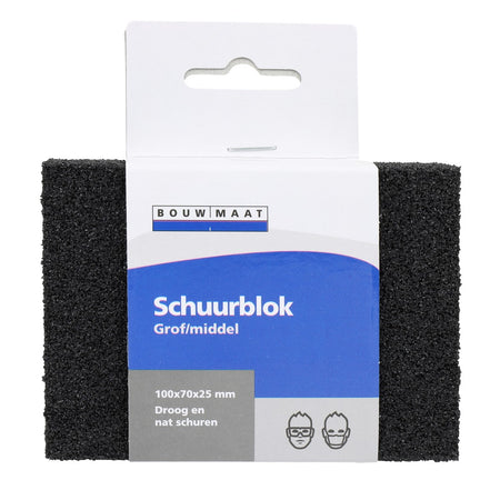 Bouwmaat Schuurblok Grof 100x70x25mm-749541