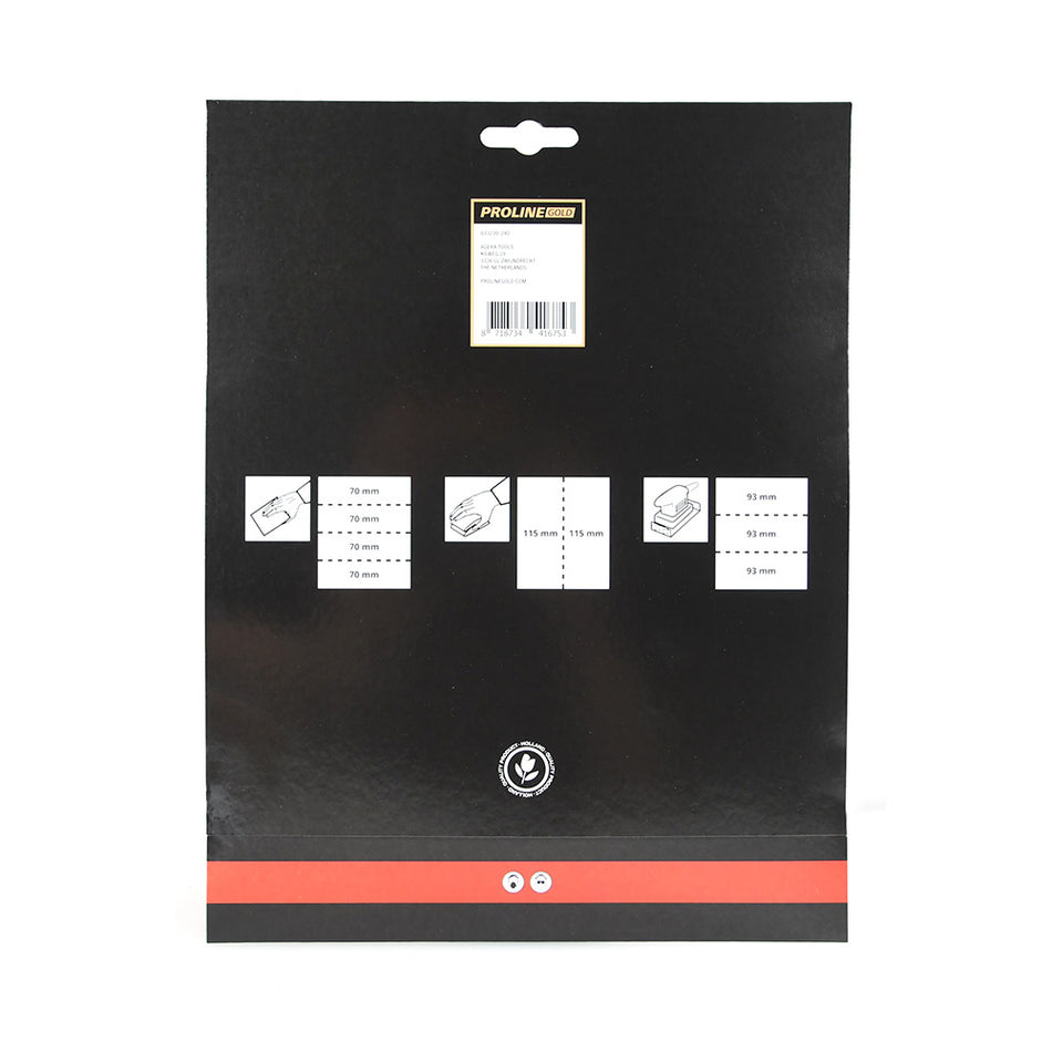 ProLine Gold Schuurpapier Nat En Droog 230x280mm-751209