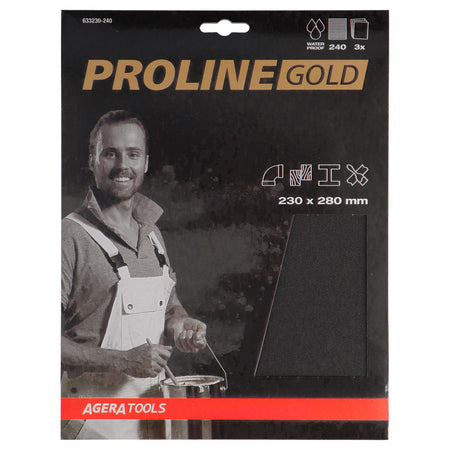 ProLine Gold Schuurpapier Nat En Droog 230x280mm-751209