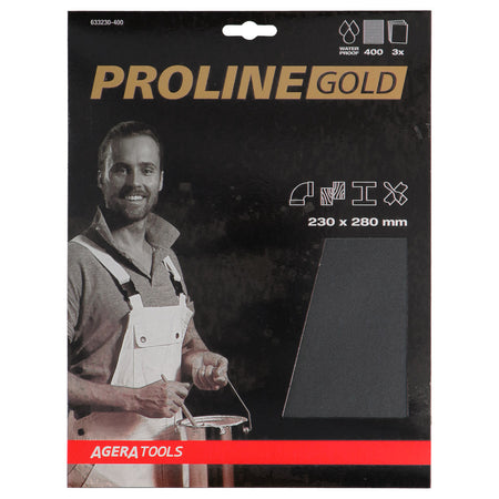 ProLine Gold Schuurpapier Nat En Droog 230x280mm-751210