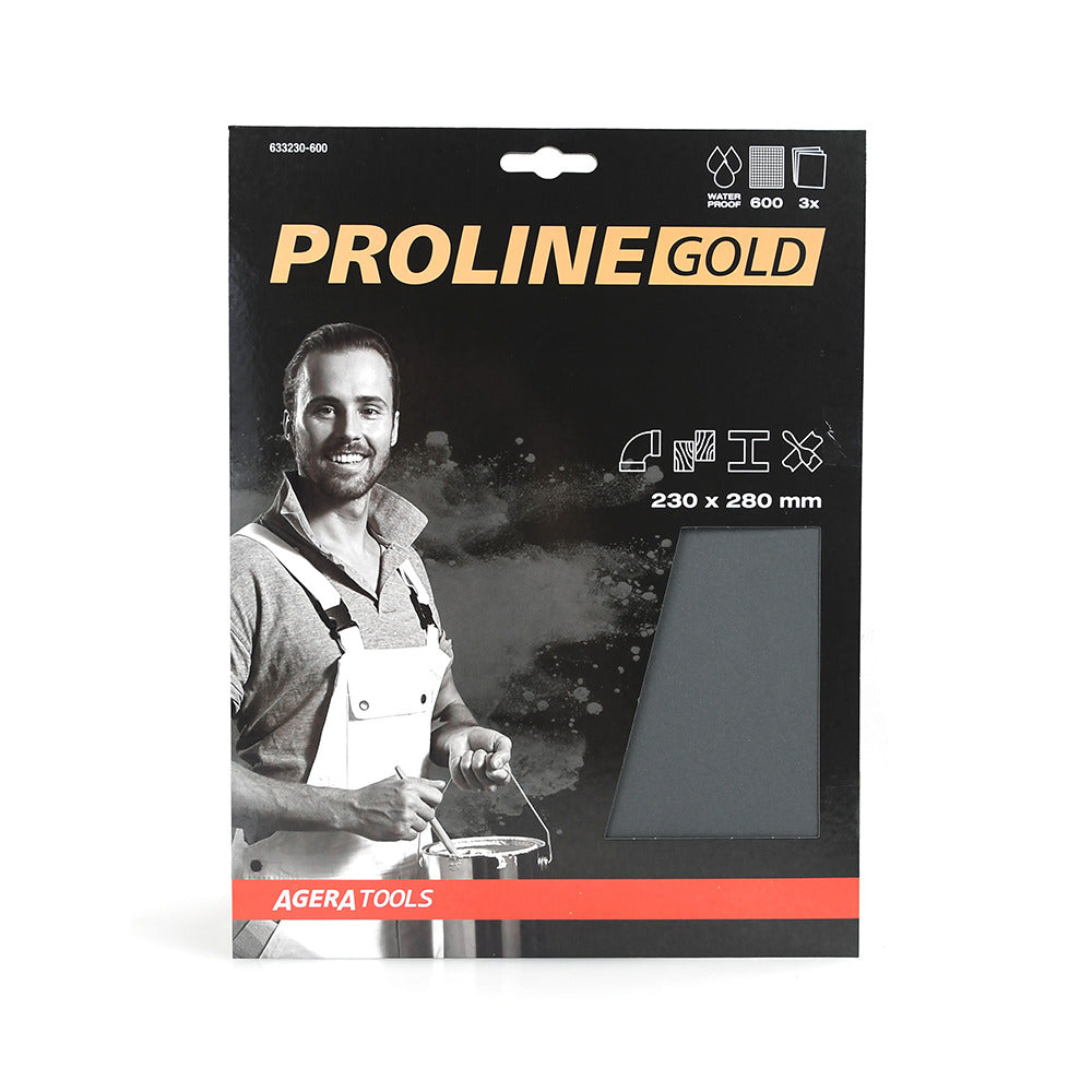 ProLine Gold Schuurpapier Nat En Droog 230x280mm-751211