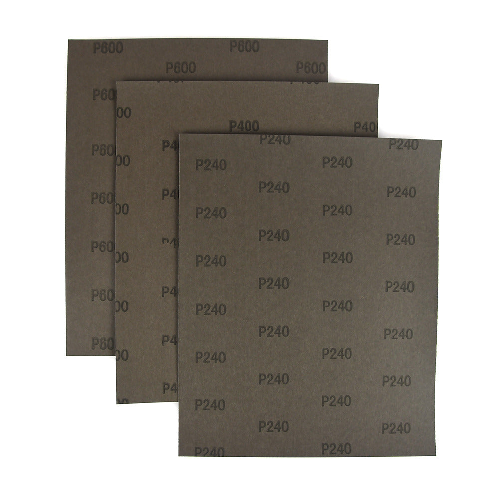 ProLine Gold Schuurpapier Combi Pak P240/P400/P600 Vel Nat En Droog 230x280mm-751246