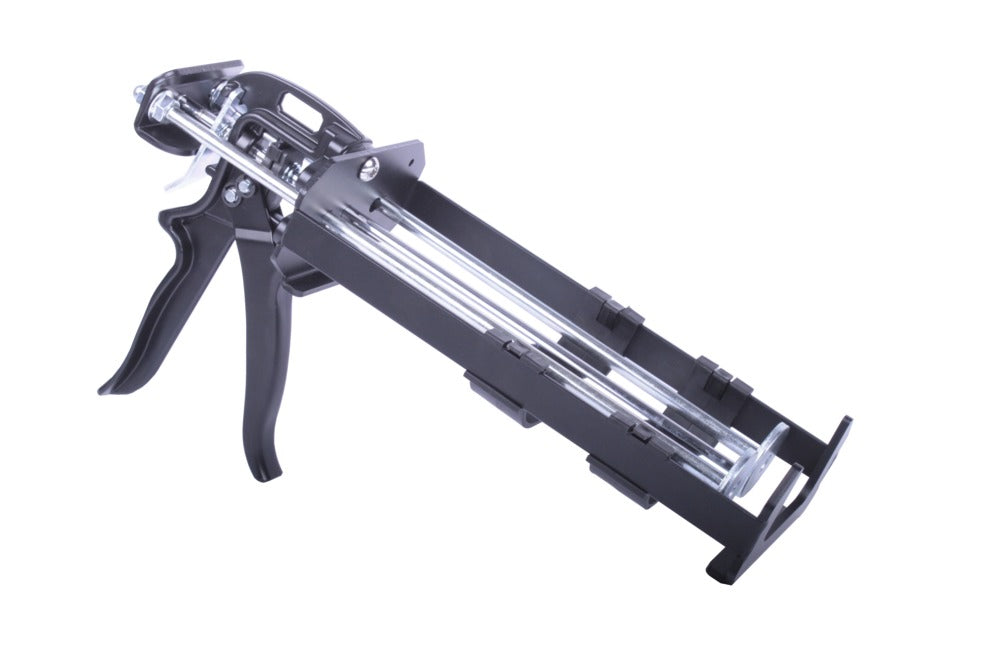 Doseerpistool dubbel metaal zwart-751314