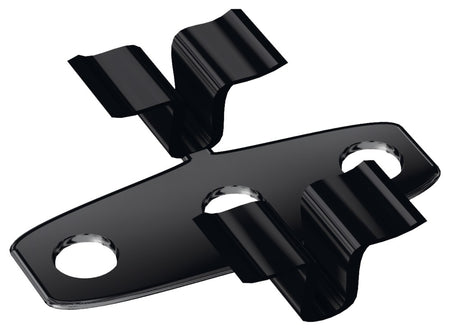Montageclips Vlonderplanken RVS Zwart Gecoat 100 stuks-751326