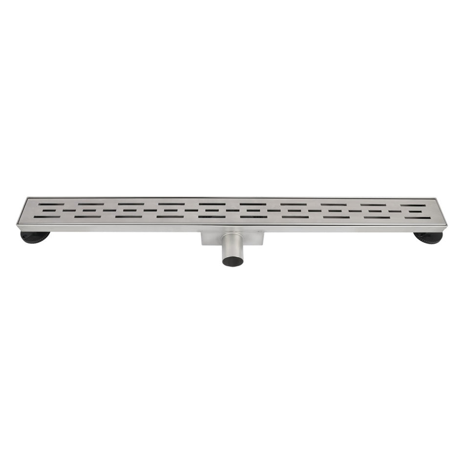 Douchegoot RVS Zonder Flens 7x7x100cm-751406