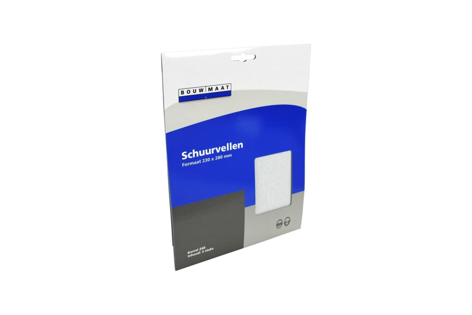 Bouwmaat Schuurvel 230x280mm 3st-751596