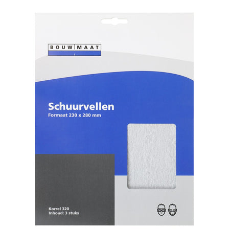 Bouwmaat Schuurvel 230x280mm 3st-751597
