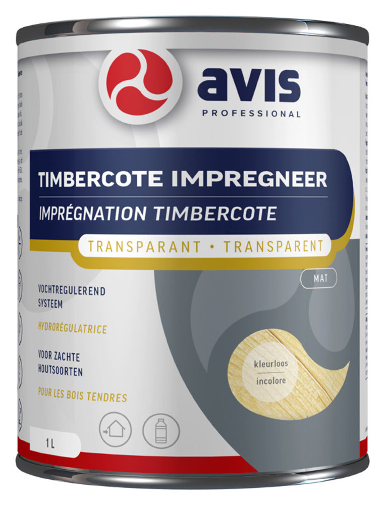 Avis Timbercote Impregneermiddel Blank 1L-751755