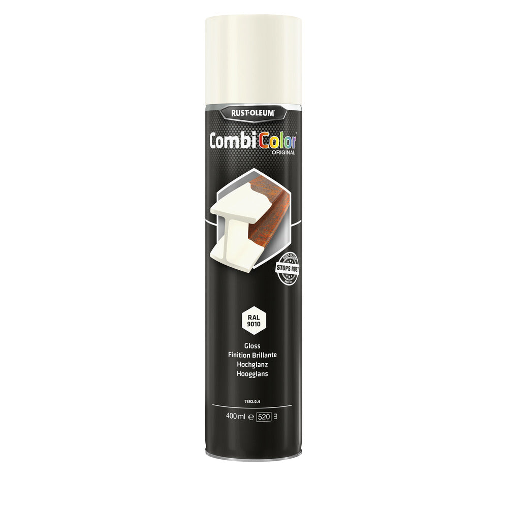 Rust-Oleum CombiColor Original Hoogglans Lak RAL9010 400ml-751854