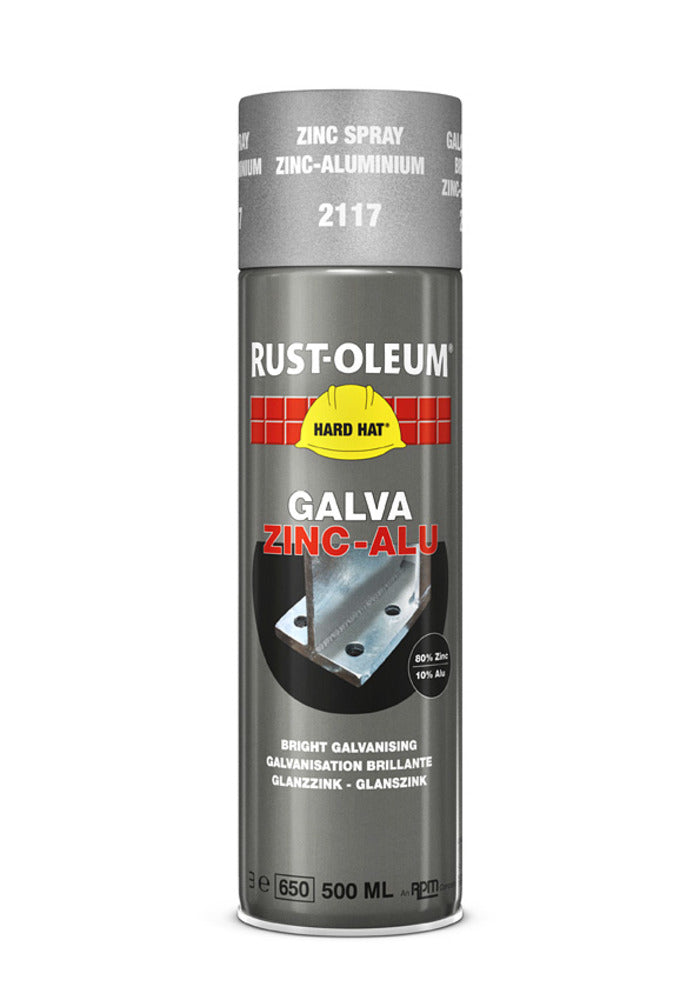 Rust-Oleum Hard Hat Galva Zinc-Alu Zinkspray 500ml-751873