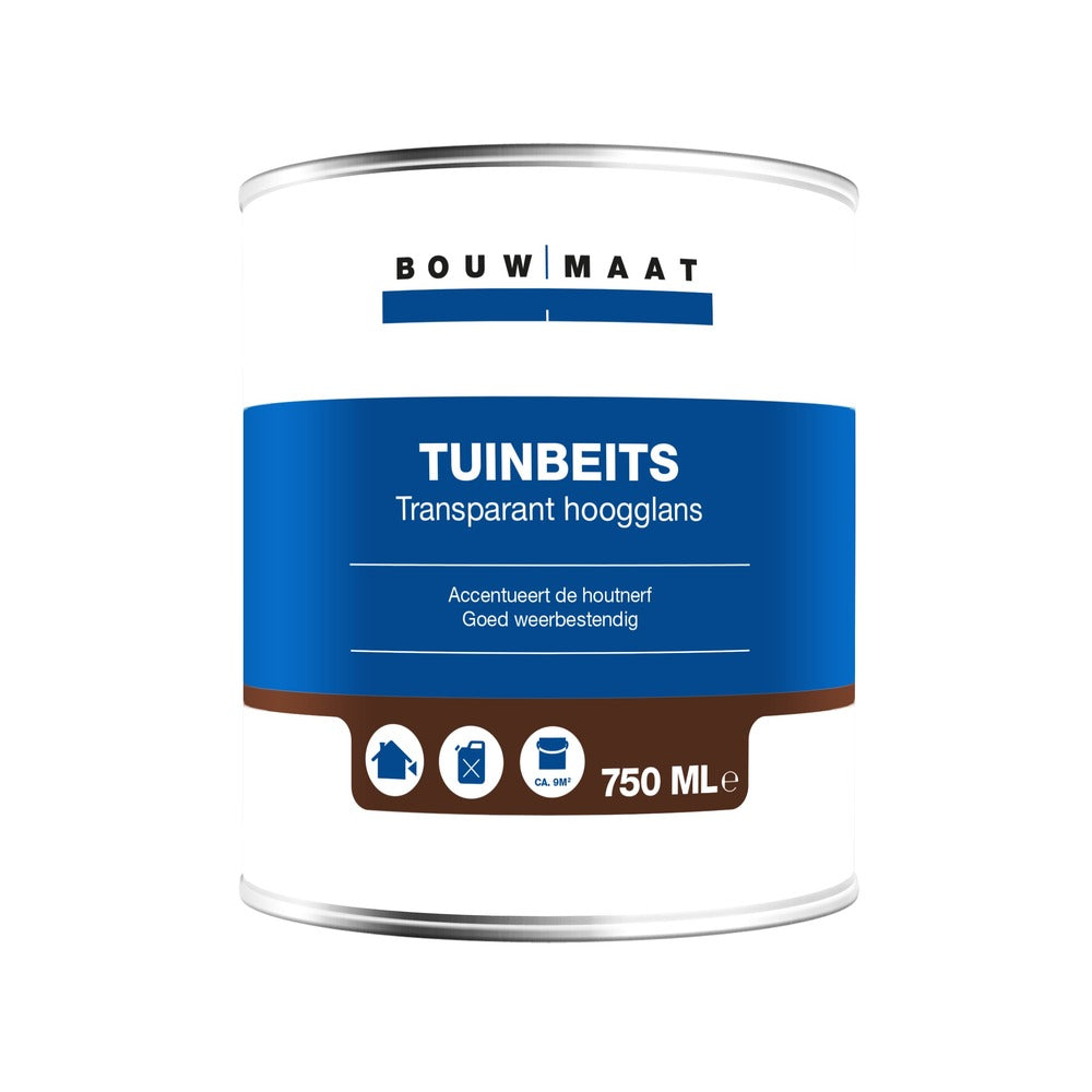 Bouwmaat Tuinbeits Transparant Met UV-Filter Donker-Eiken 750ml-751903