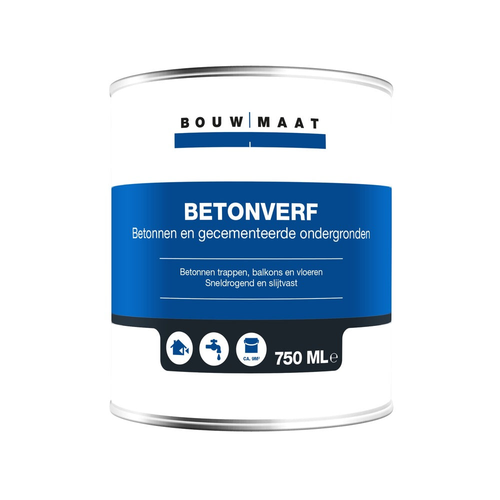 Bouwmaat Betonverf Grijs 750ml-751906