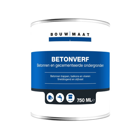 Bouwmaat Betonverf Grijs 750ml-751906