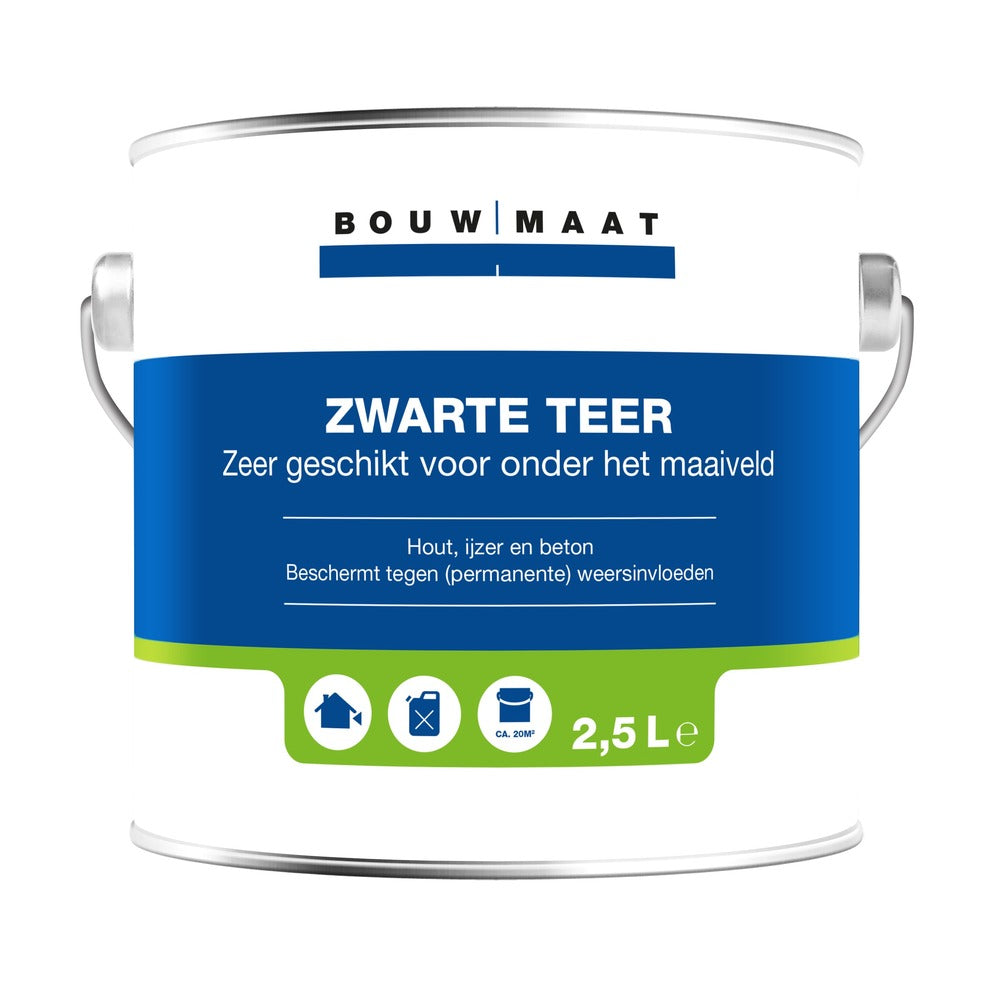 Bouwmaat Zwarte Teer 2,5L-751909