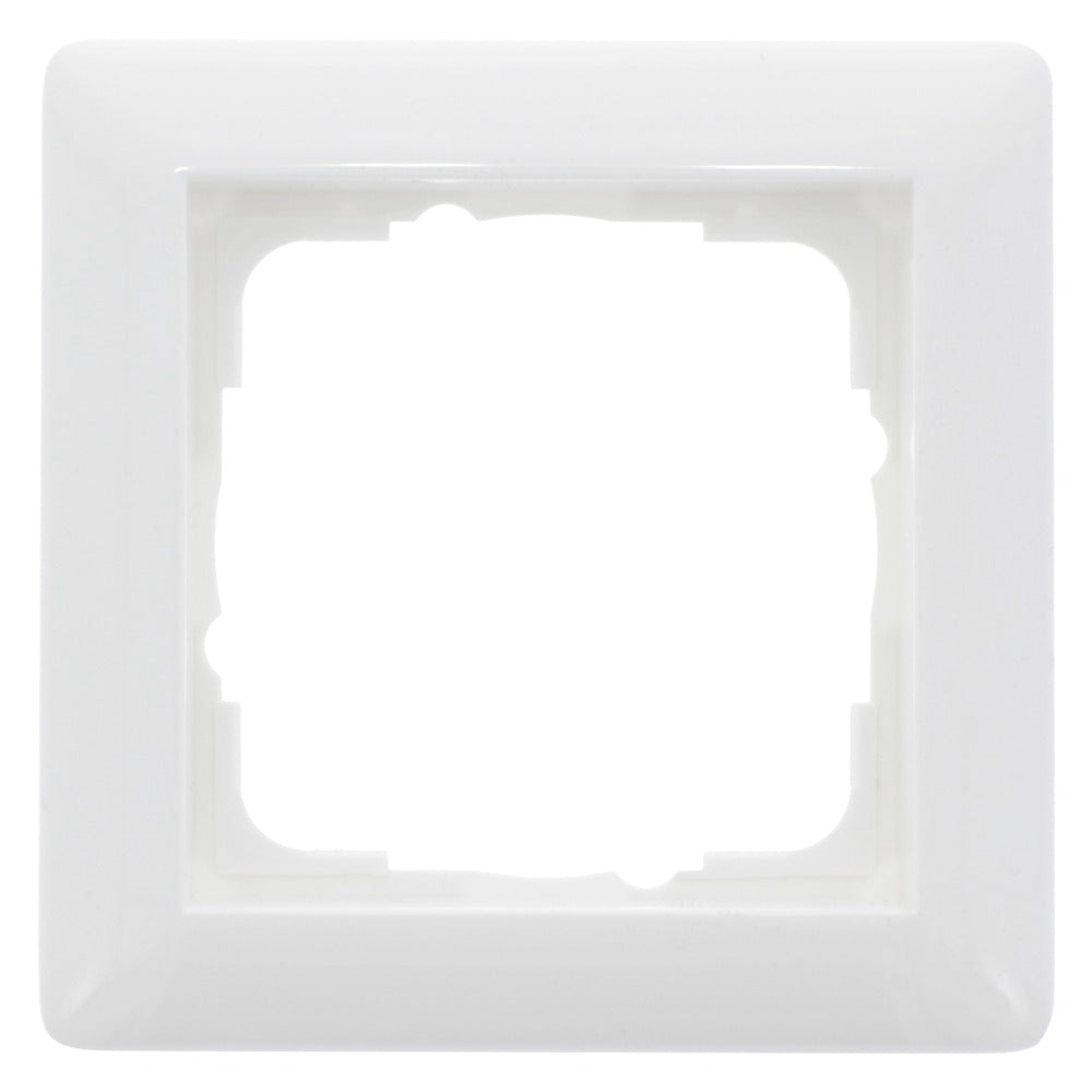 Gira Afdekraam System 55 Inbouw 1-Voudig Polarwit-752342