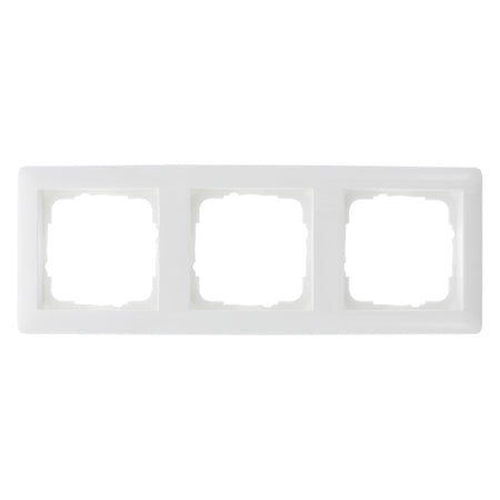 Gira Afdekraam System 55 Inbouw 3-Voudig Polarwit-752344