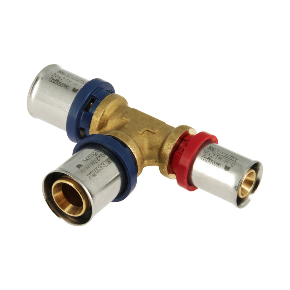 Bonfix Alu-pers Verloop T-stuk 20 x 20 x 16 mm-753520