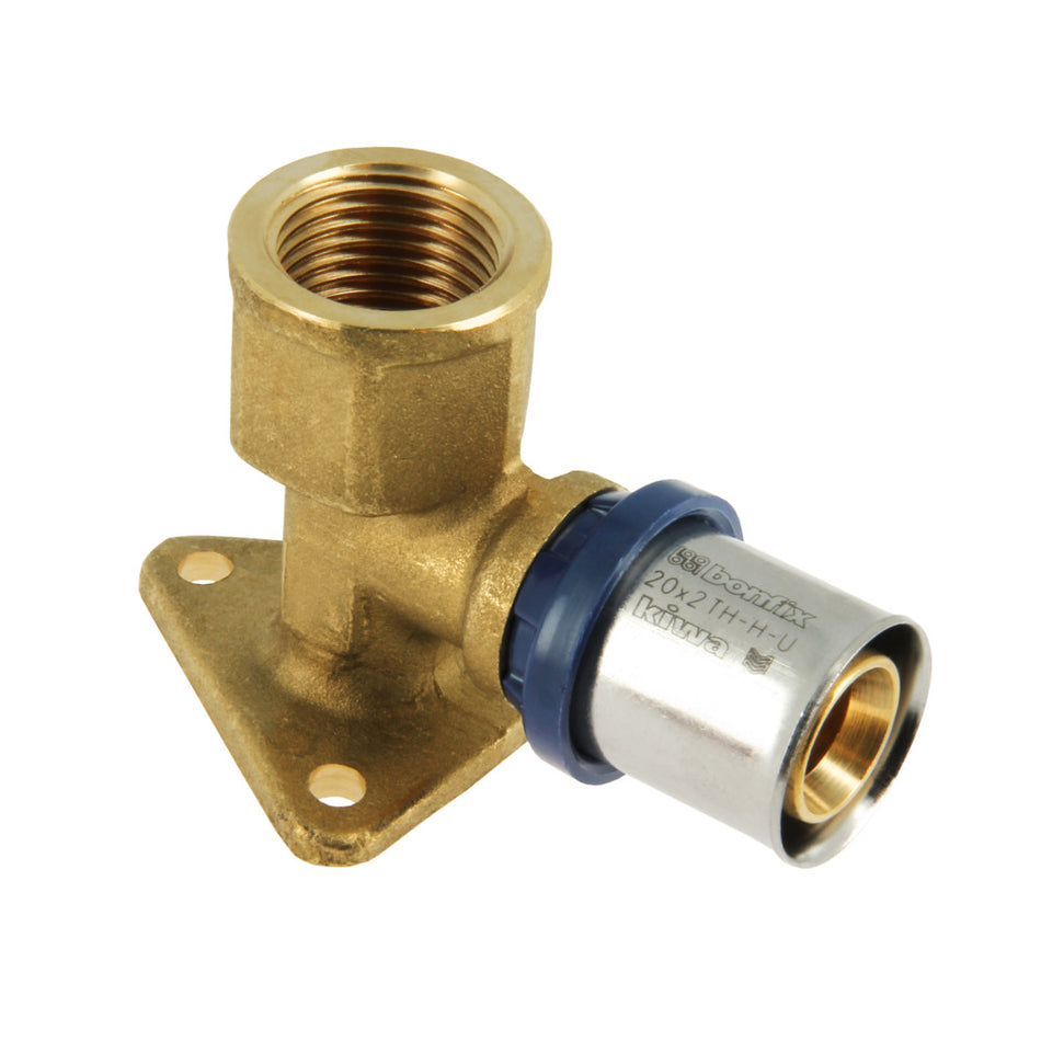 Bonfix Alu-pers Muurplaat 1/2" binnen x 20 mm H=47 mm-753524