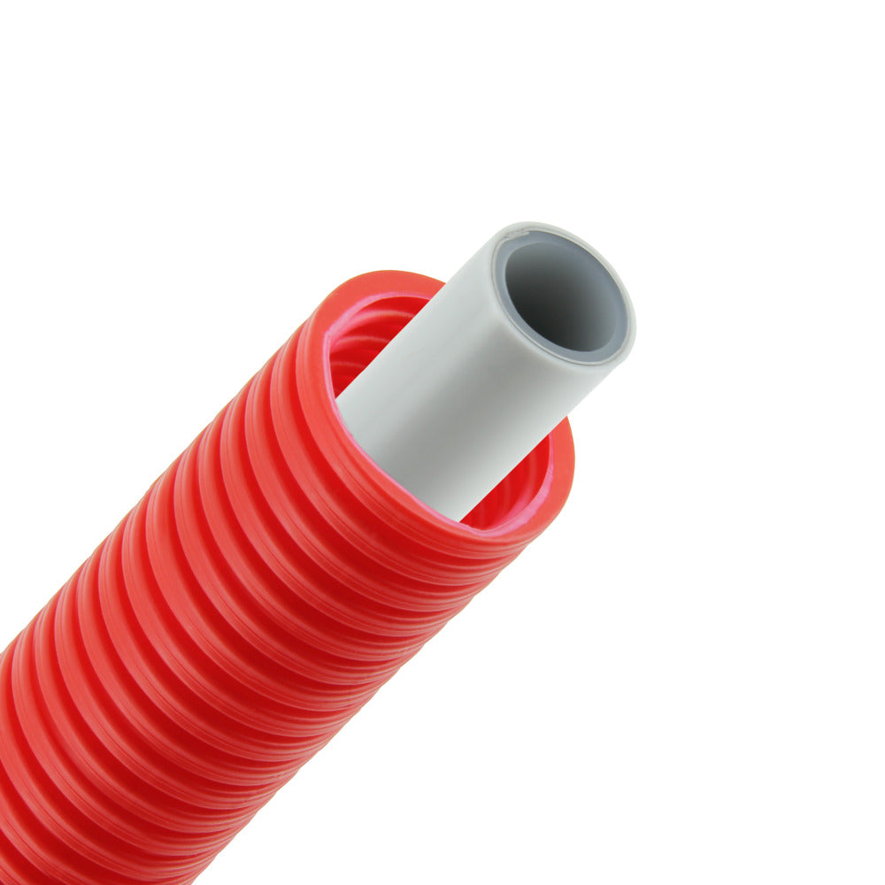 BONFIX-Alu pers Systeembuis + Rode Mantel 2mm 50m-753536