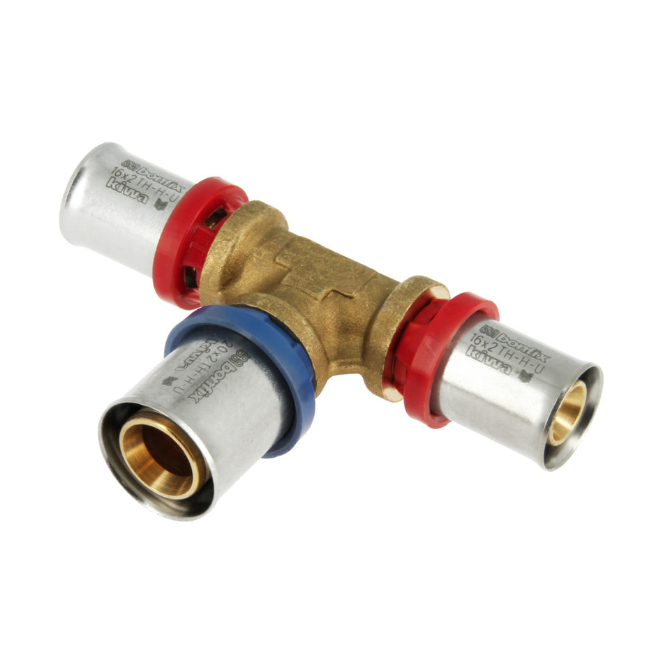 Bonfix Alu-pers Verloop T-stuk 16 x 20 x 16 mm-753546