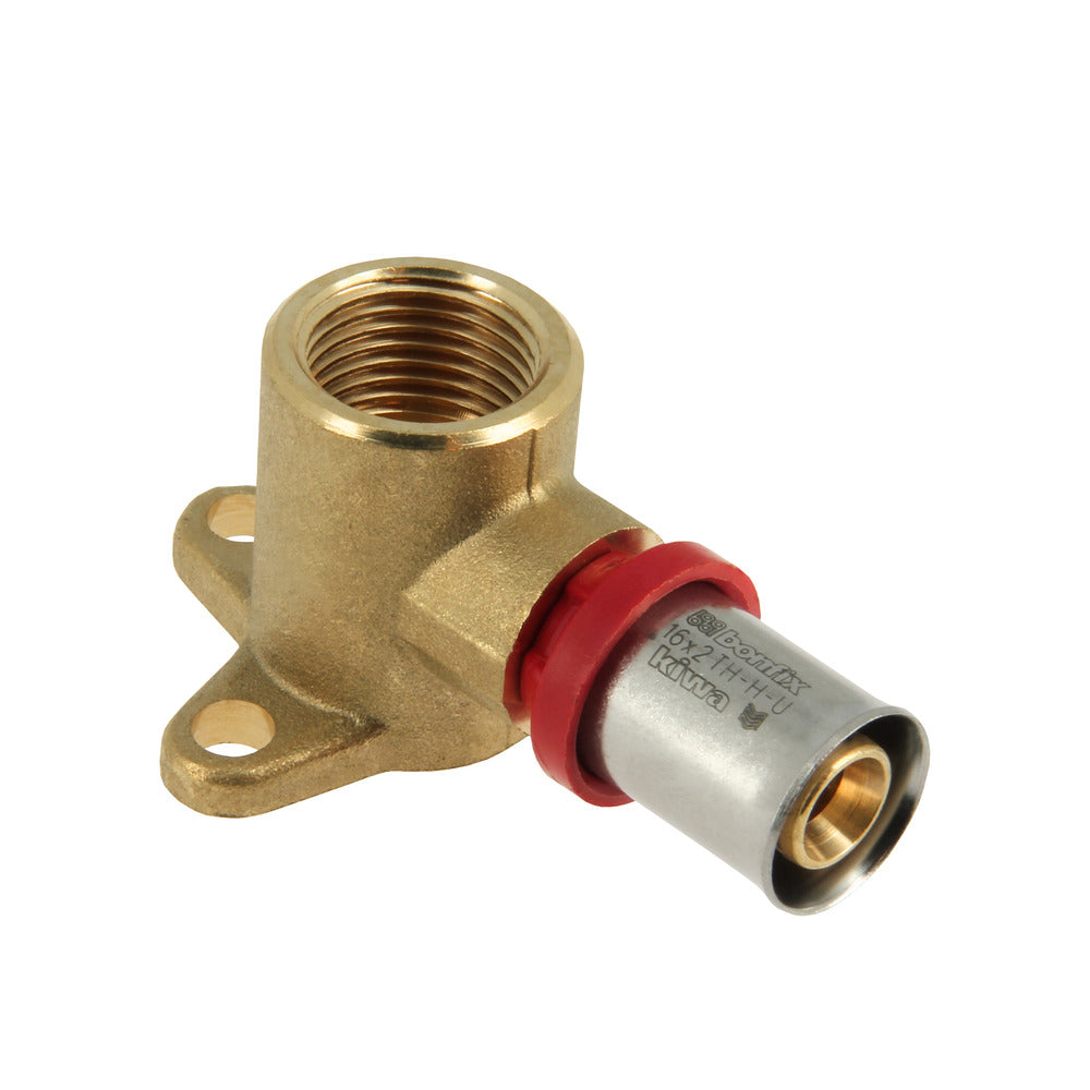 Bonfix Alu-pers Muurplaat 1/2" binnen x 16 mm H=35 mm-753553