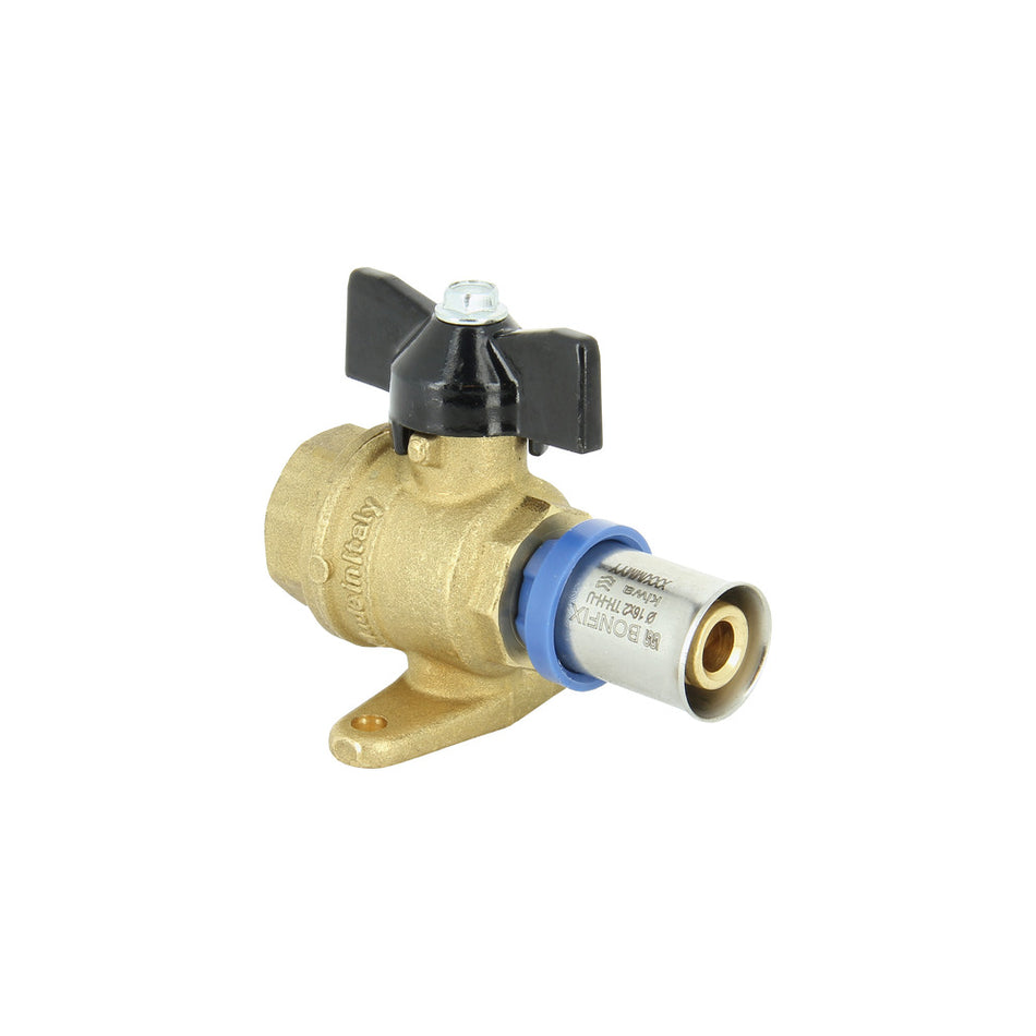 Bonfix Alu-pers Kogelkraan 1/2" binnen x 16 mm-753564