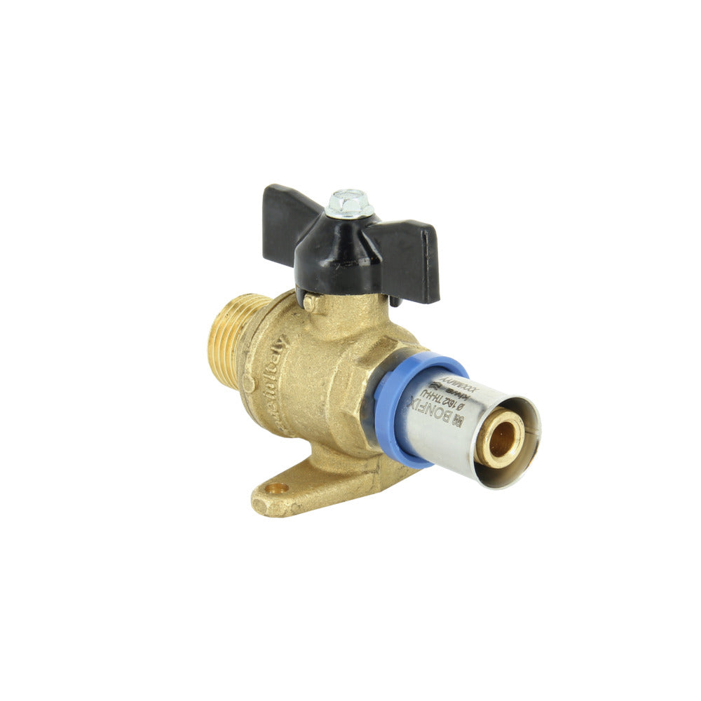 Bonfix Alu-pers Kogelkraan 1/2" buiten x 16 mm-753565