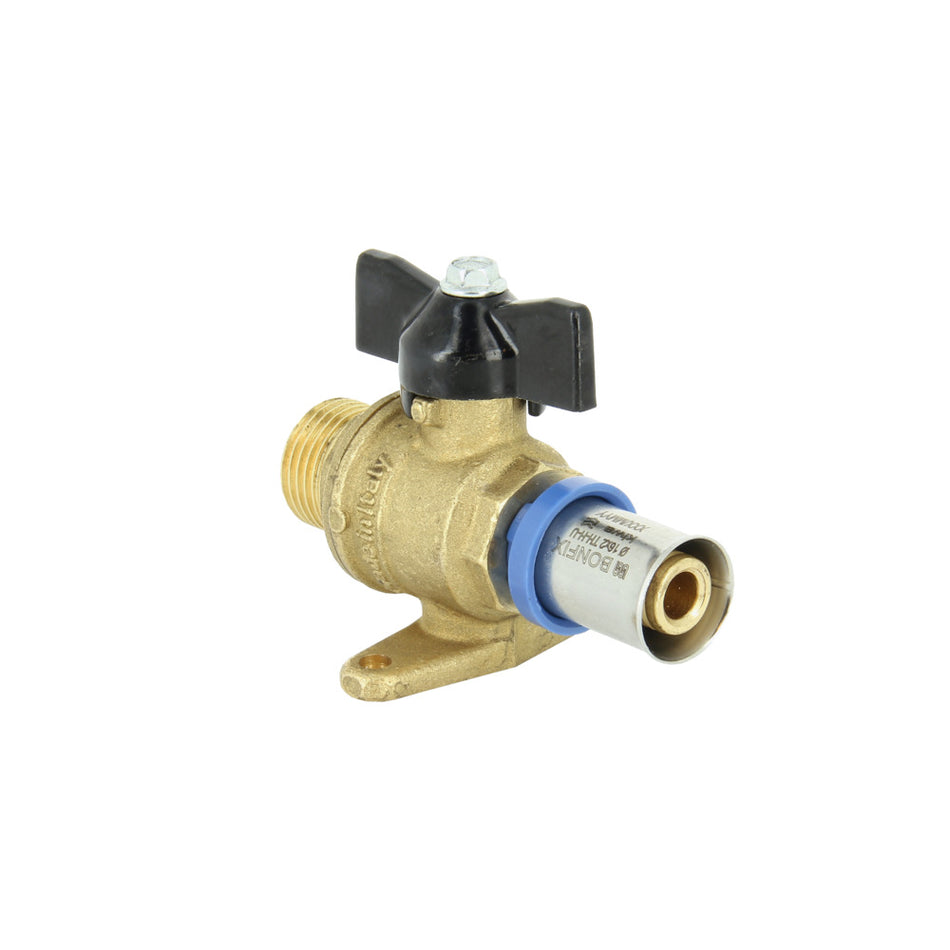 Bonfix Alu-pers Kogelkraan 1/2" buiten x 16 mm-753565
