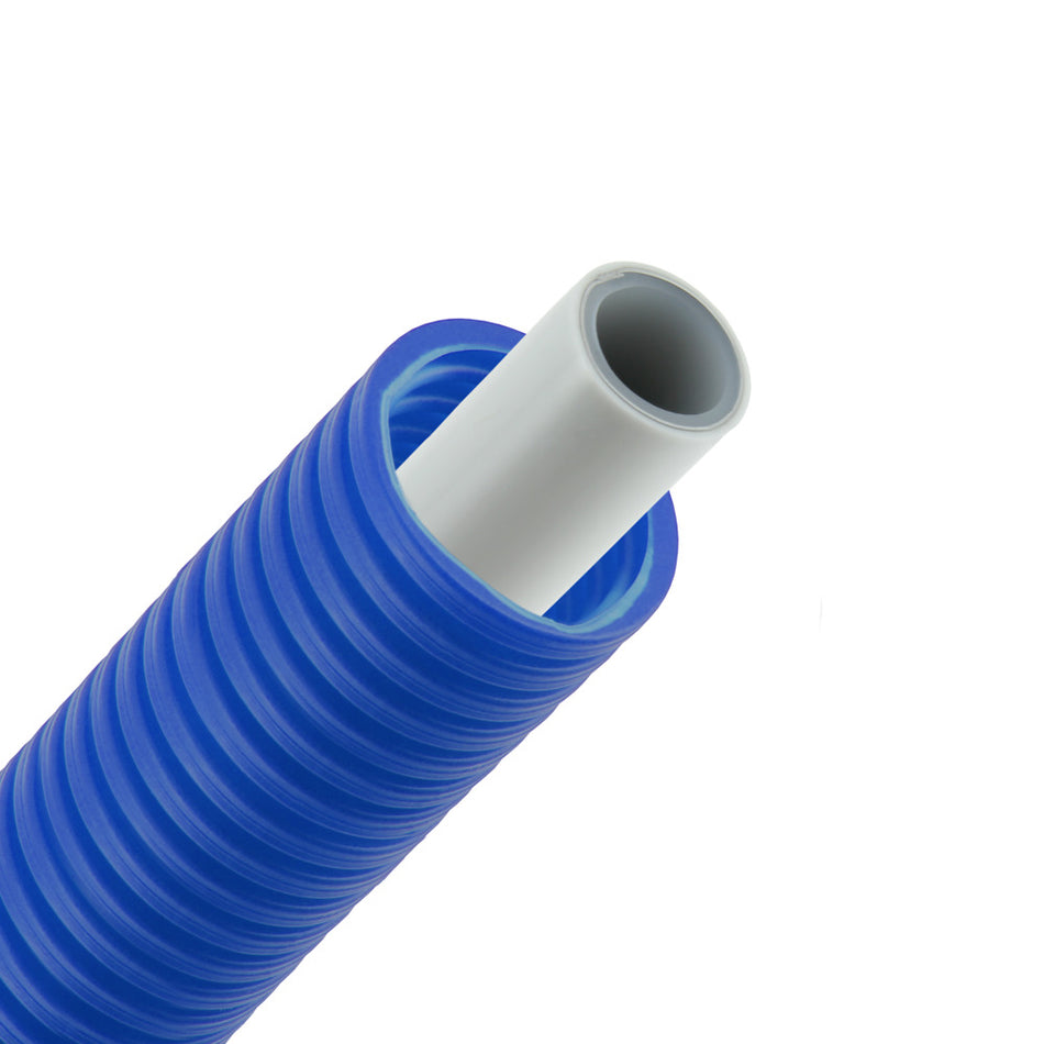 BONFIX Alu-pers Systeembuis + Blauwe Mantel 2mm 50m-753566