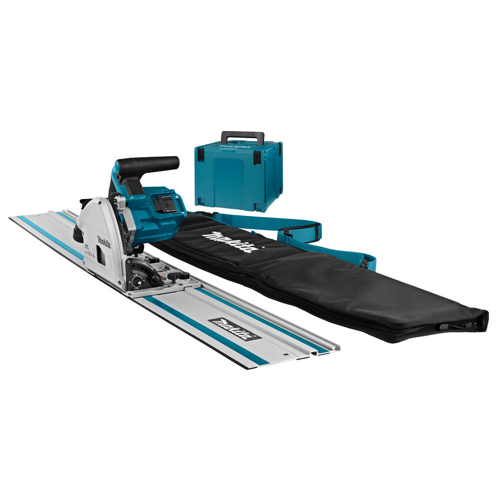 Makita Invalcirkelzaag DSP600ZJ2 165mm 2x18V Met 1 Geleiderail En Tas-753613