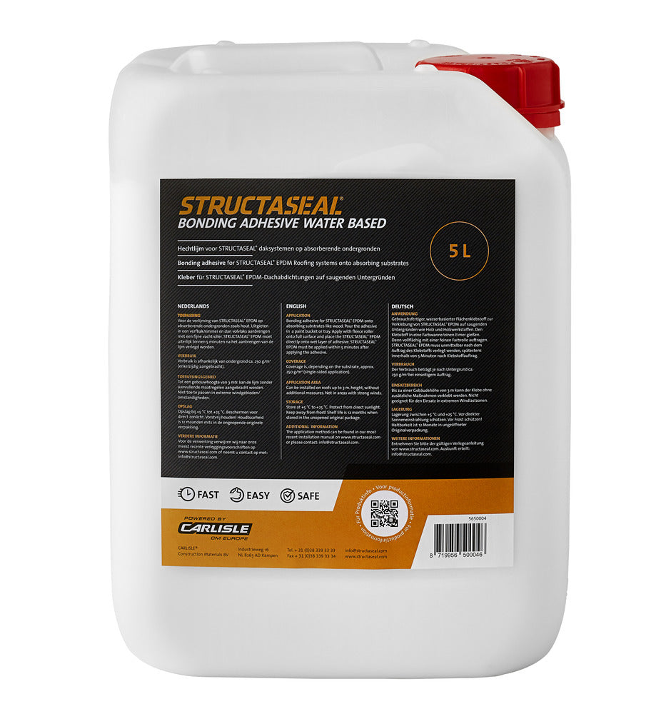 Structaseal Hechtlijm Waterbasis EPDM 5L-755325