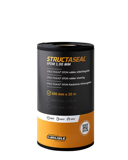 Structaseal  EPDM strook Zelfklevend 1,3 mm 0,20x20m-755339
