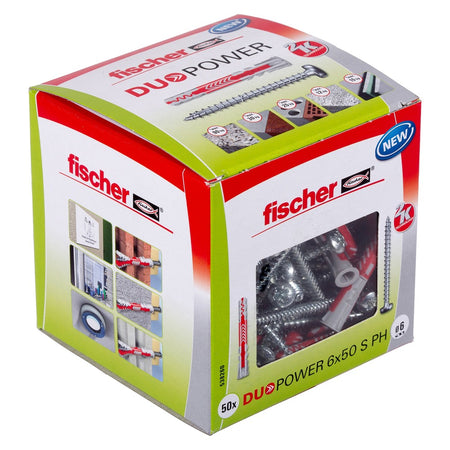 fischer Duopower Universele Plug Met Cilinderkopschroef-755392