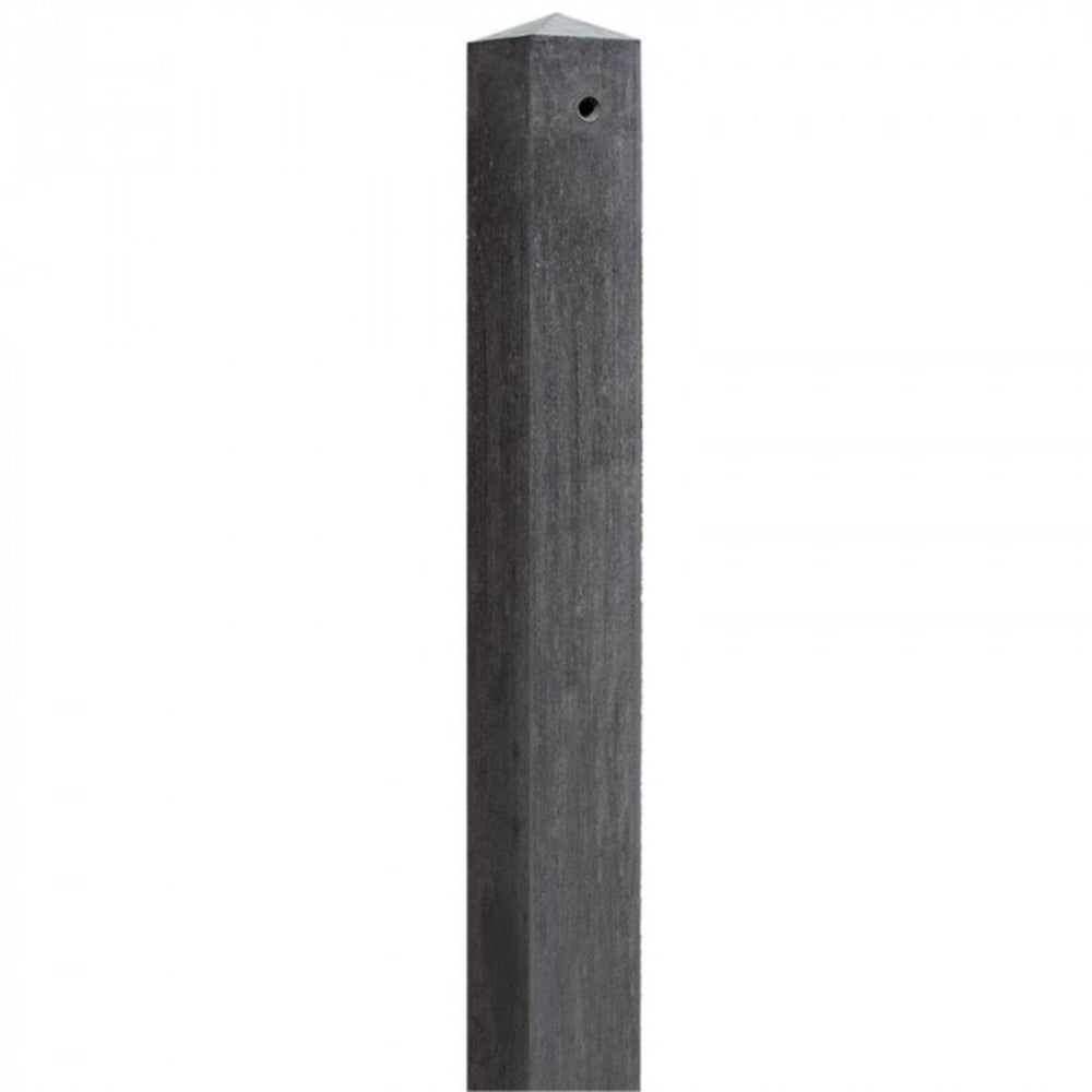 Elephant Tussenpaal Beton Diamantkop Antraciet 85x85x2800mm-756204
