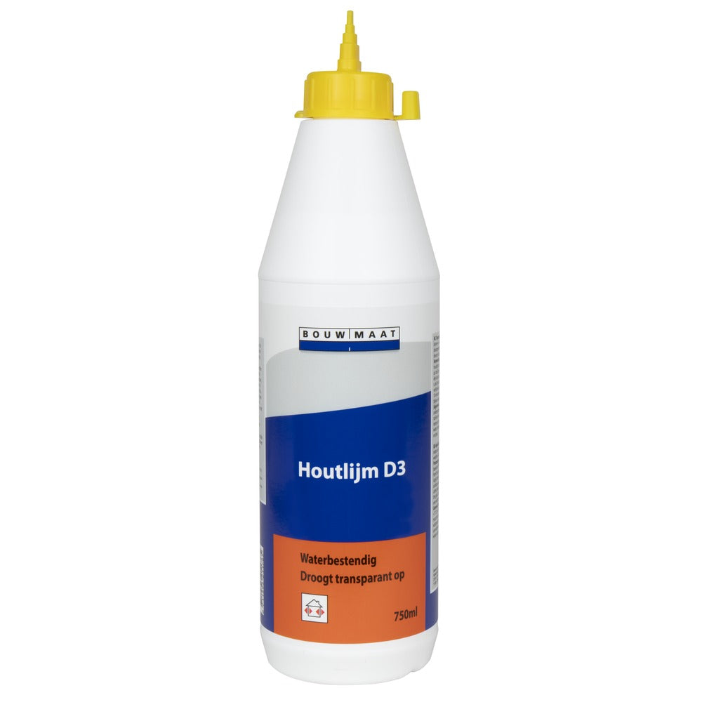 Bouwmaat Houtlijm D3 750ml-756698